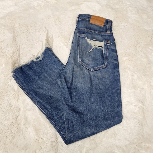 Madewell Rivet & Thread Cali Demi-Boot Jeans in Norvell Wash Size 26 - Picture 4 of 13